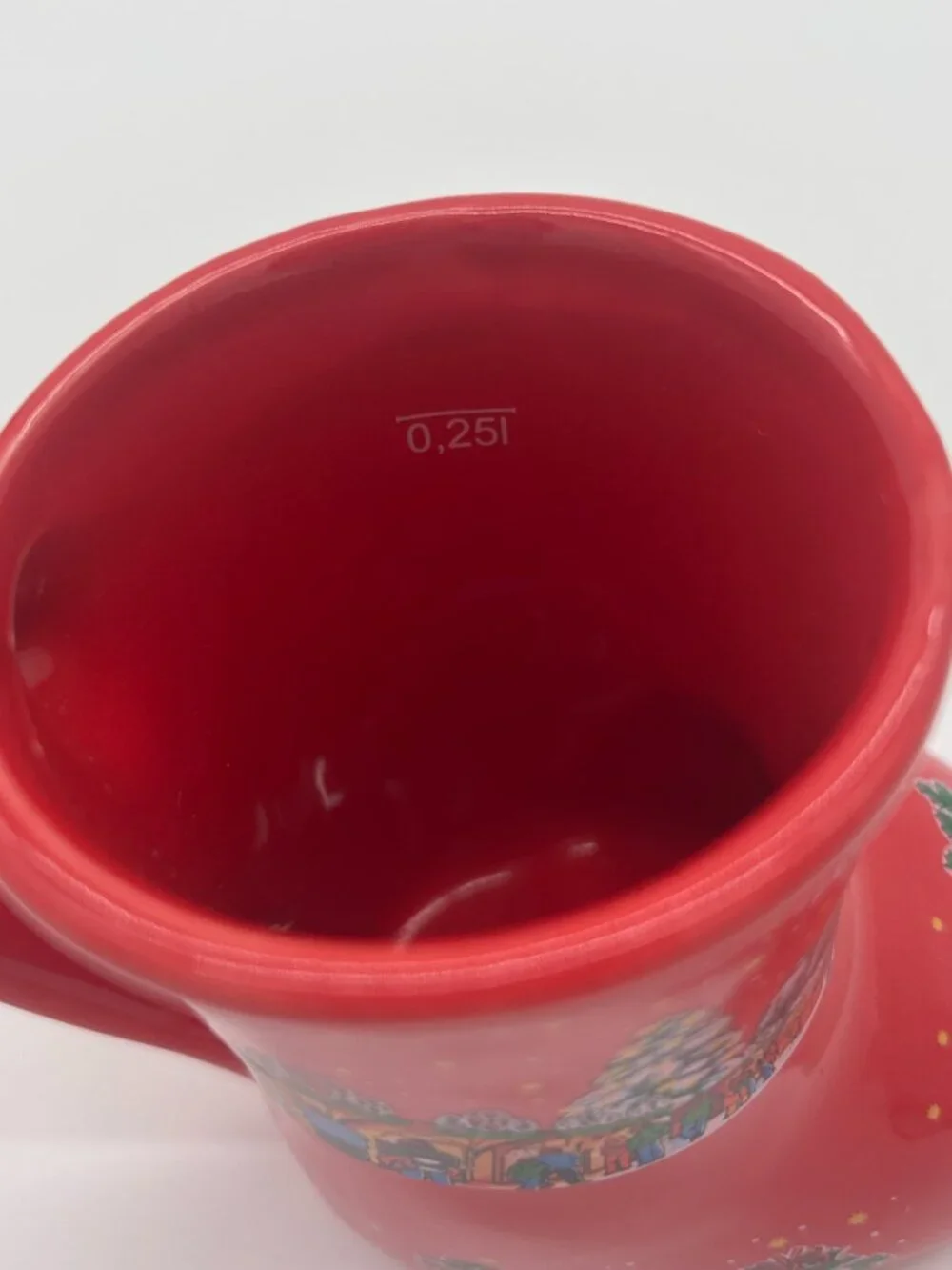 Vienna Christmas Market Red‎ Boot Mug Weihnachtsmarkt Stephansplatz